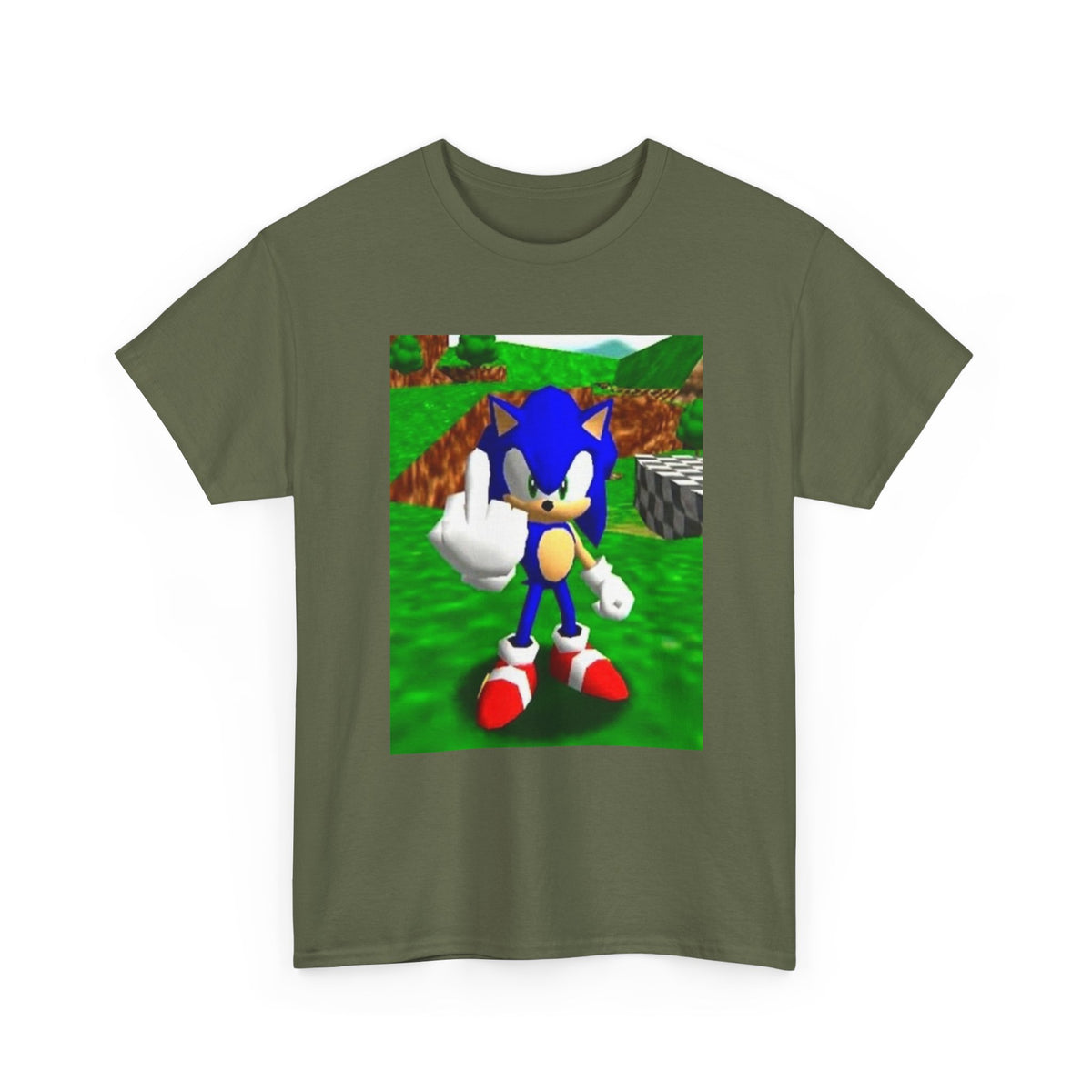 Sonic Gives The Finger Tee