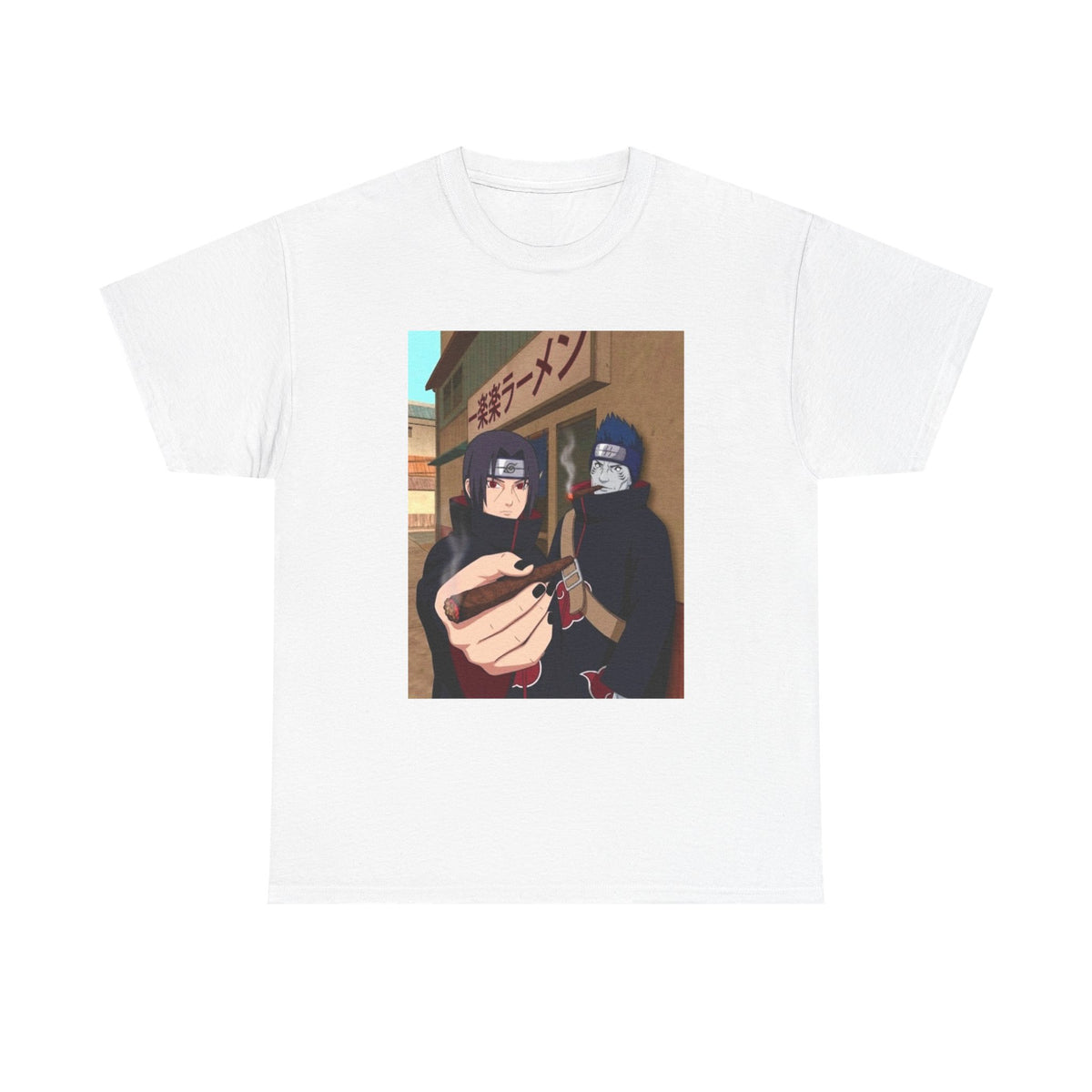 Akatsuki Duo Smoking Ramen Shop Tee