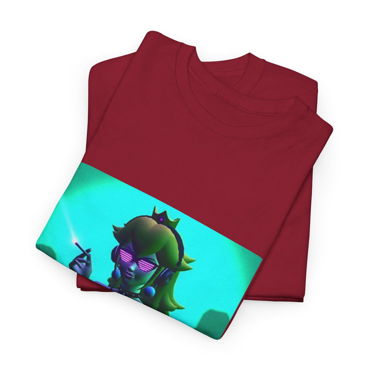 Dark Princess Peach DJ Smoking Tee