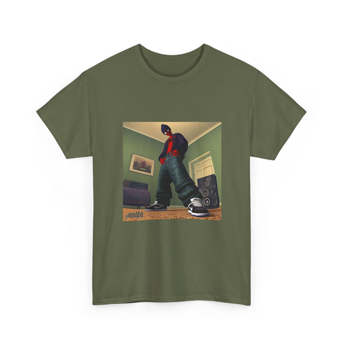 Street Spider-Man Chillin' In His Room Tee