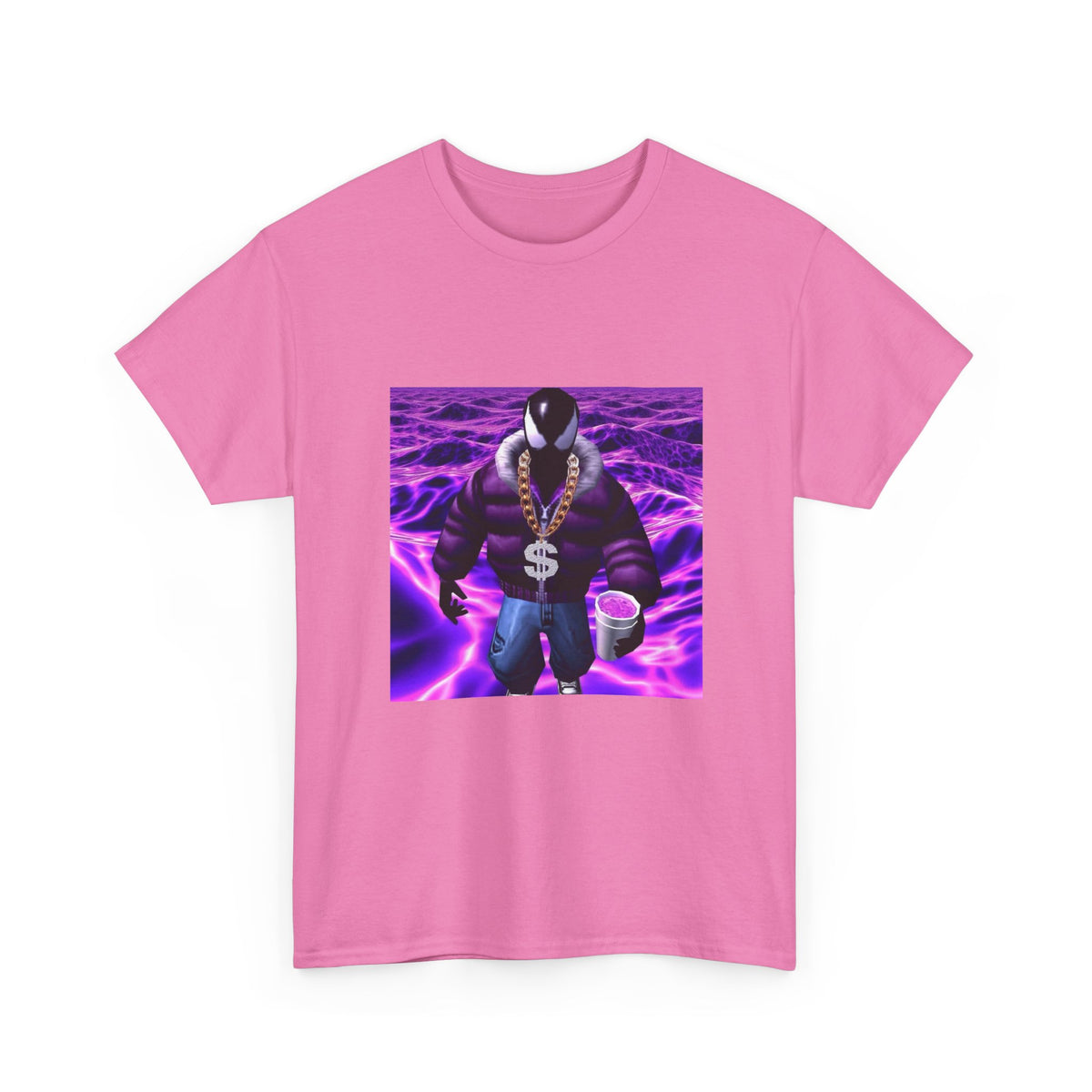 Venom-Like Figure Drippin' In Purple