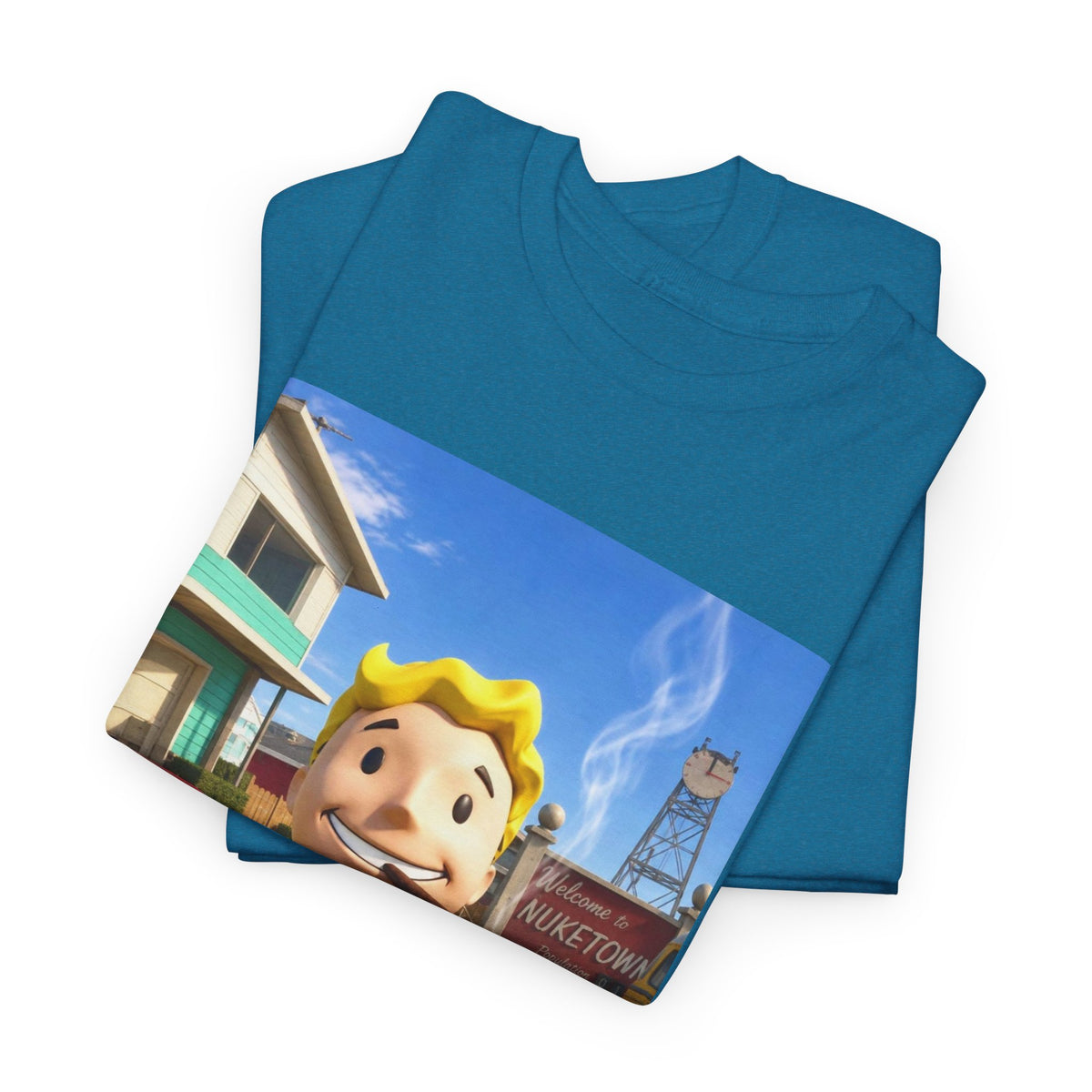 Vault Boy Smoking Blunt In Nuketown