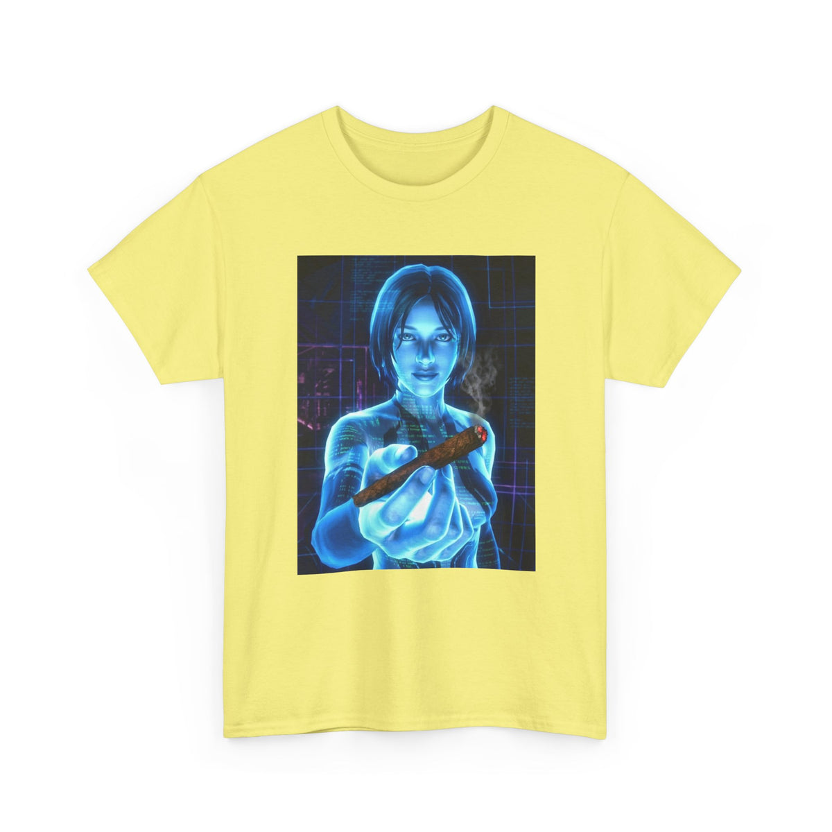 Holographic AI Offering You A Blunt Tee
