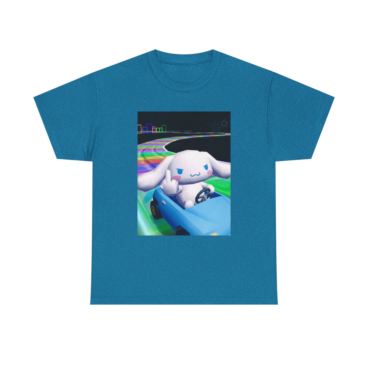 Cinnamoroll Kart Race Middle Finger Tee