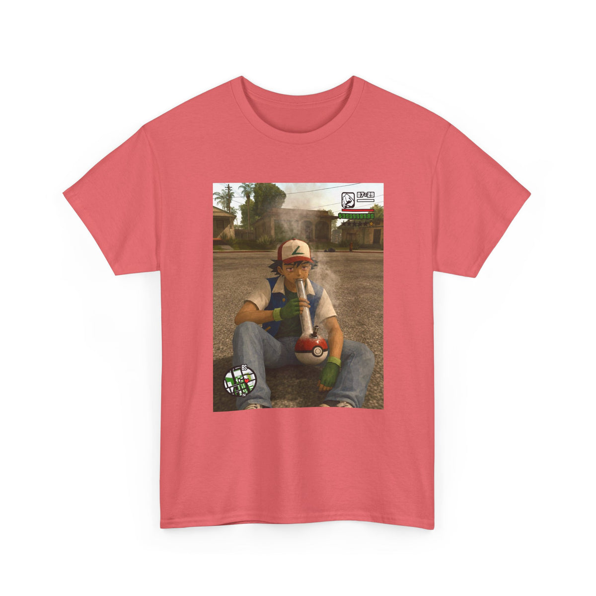 Ash Ketchum Bong Hit Tee