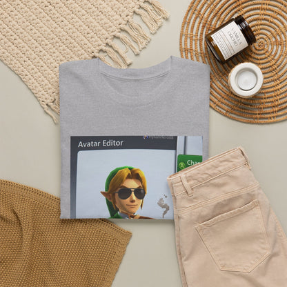 Hylian Hero Smoking A Stogie Tee