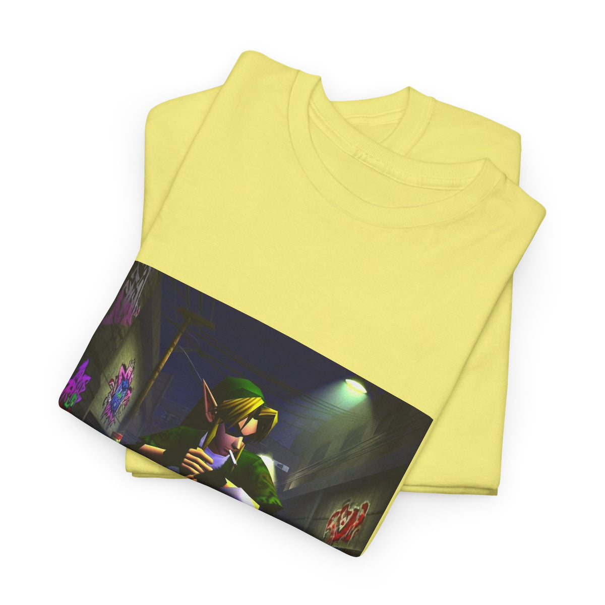 Skater Link Smoking In The Alley Tee (Design 7)