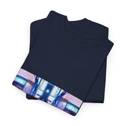 Meli and Chill Splashing Through Neon Streets Tee