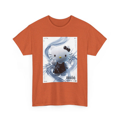 Cute Kitty Flipping The Bird Tee