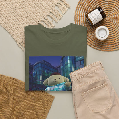 Pompompurin Flips Off In Skateshop City