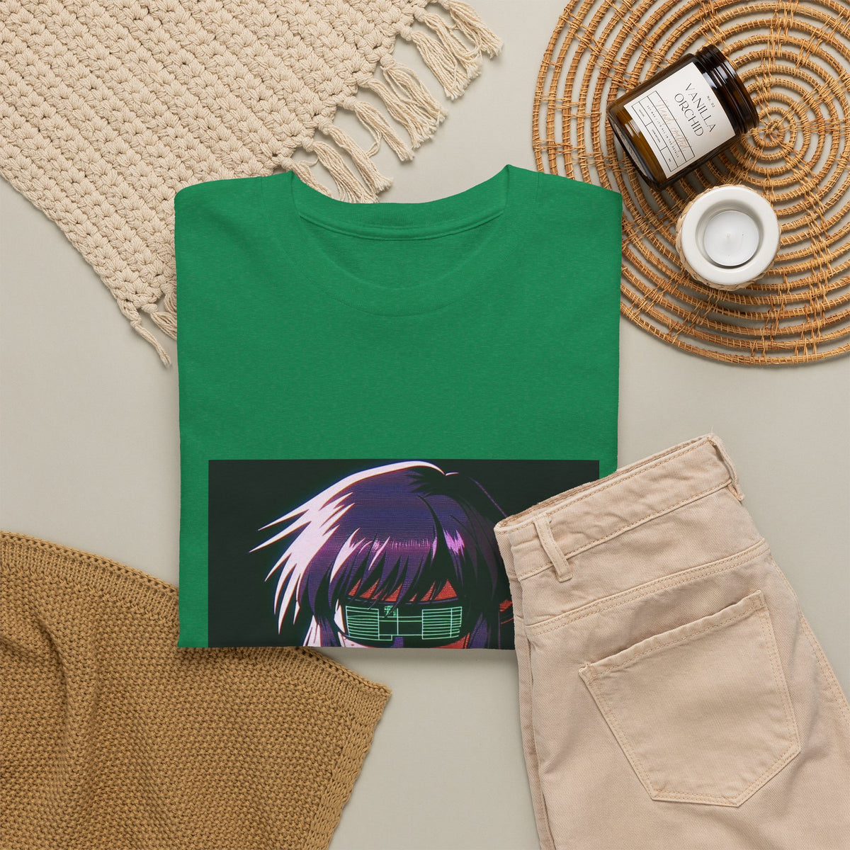 Major Kusanagi In Retro Cyberpunk Visor