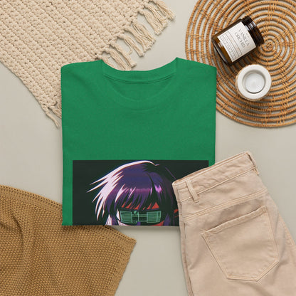 Major Kusanagi In Retro Cyberpunk Visor
