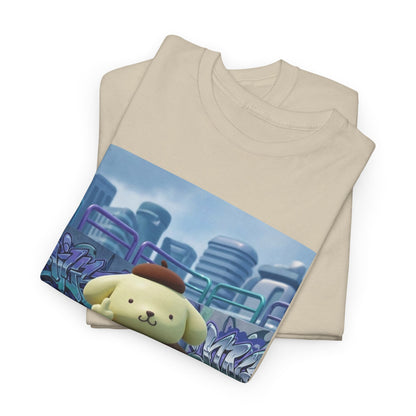 Pompompurin Flipping Off On Skateboard