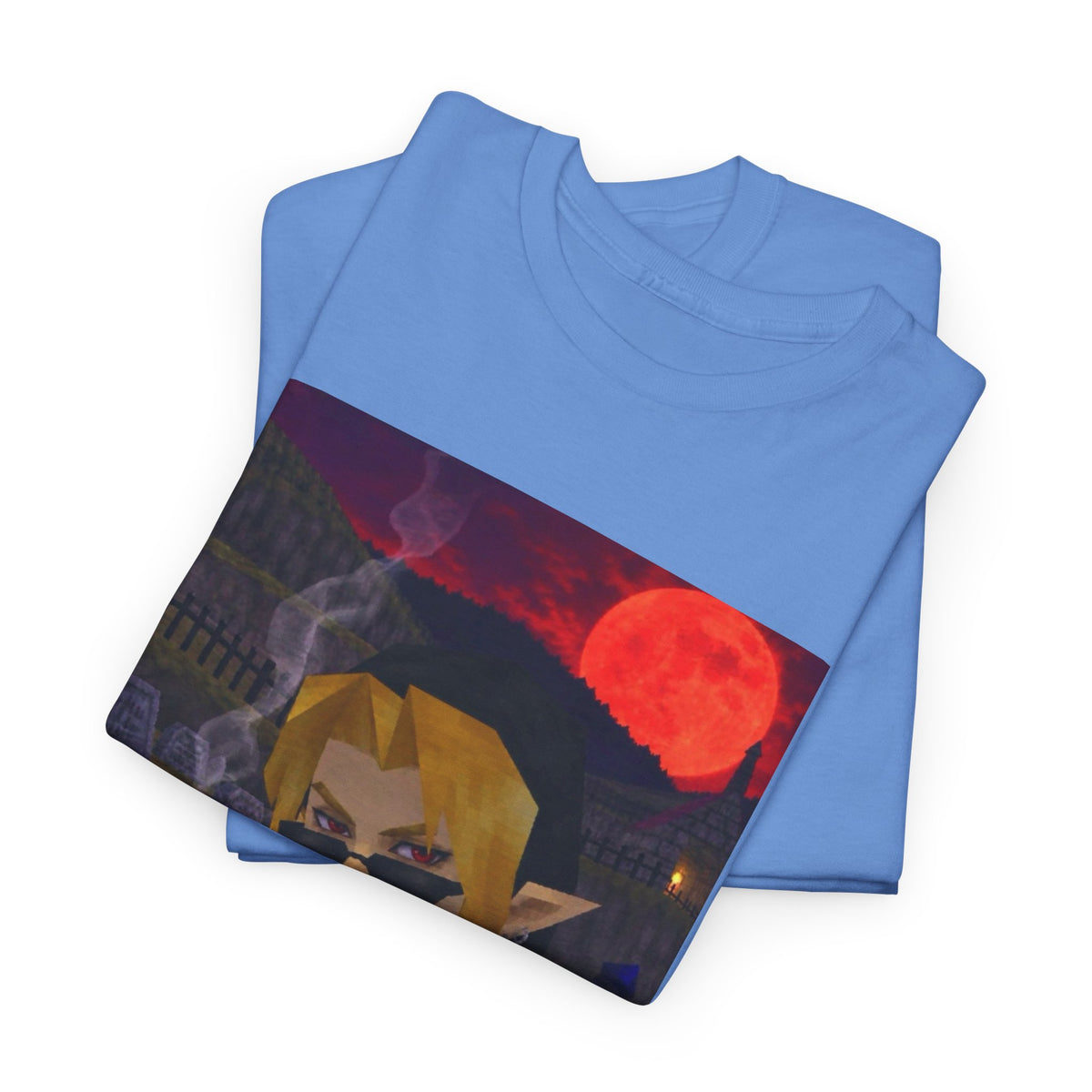Mystic Green Canvas Graphic Tee