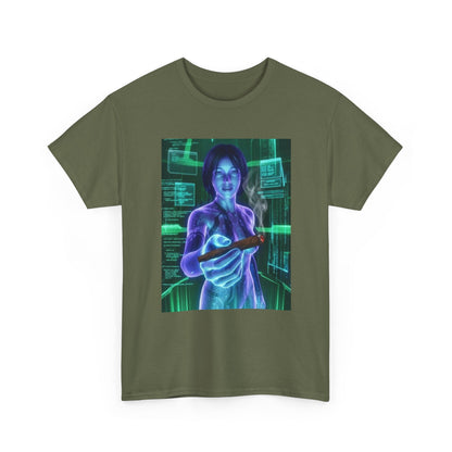 Hologram Goddess Offering You A Blunt