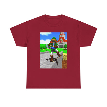 Stoner Link On Skateboard With Ocarina Bong