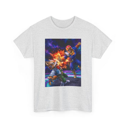 Falcon Punch Fox Flipping The Bird Tee