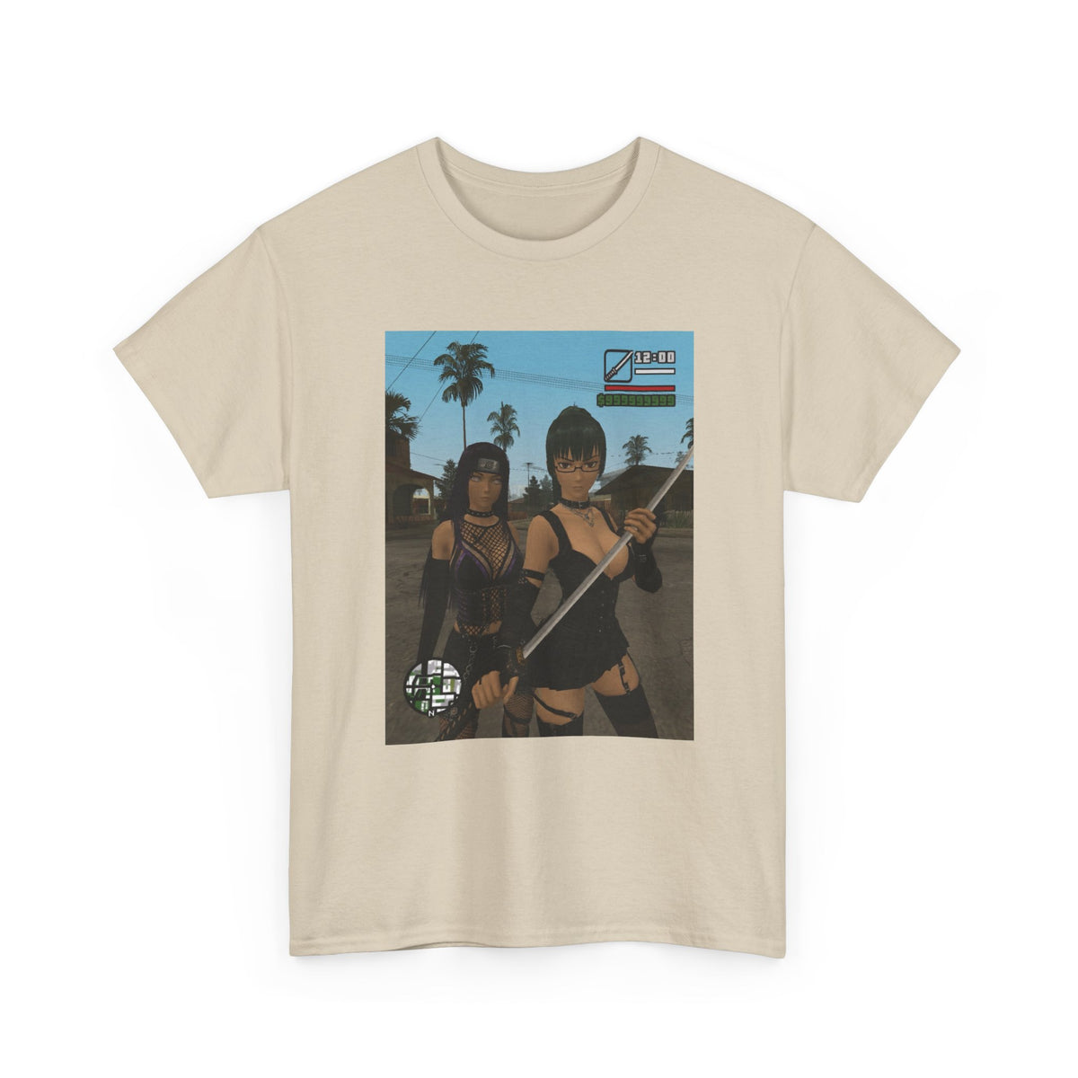 GTA-Inspired Girls With Katanas Tee