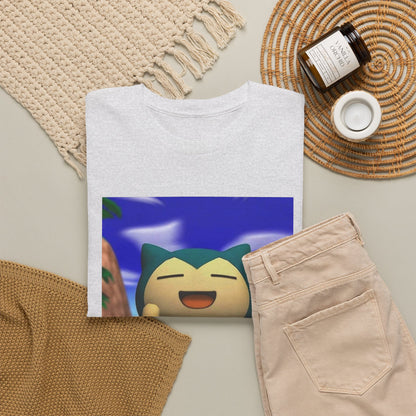 Snorlax Flipping The Bird Tee
