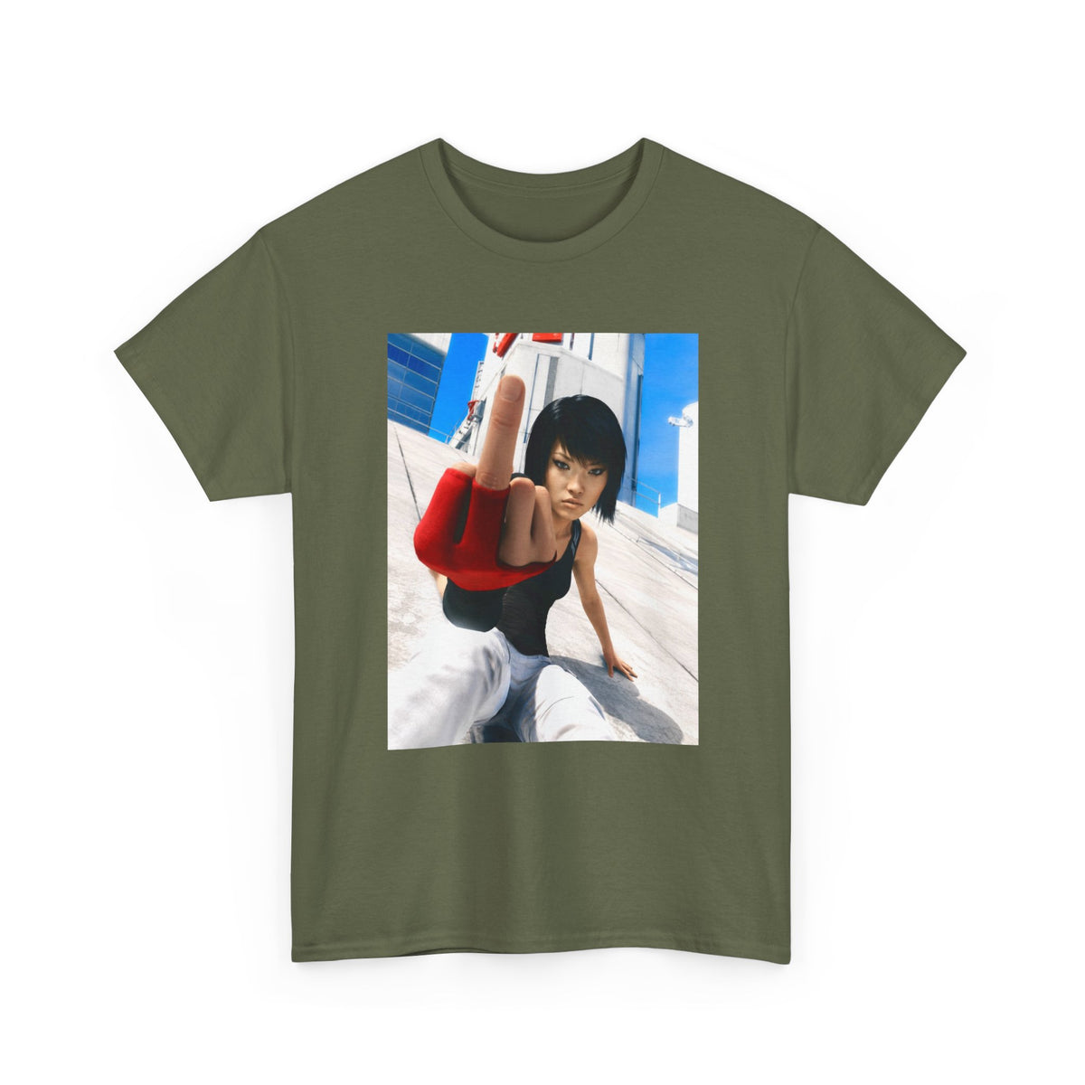 Faith Giving The Finger Tee