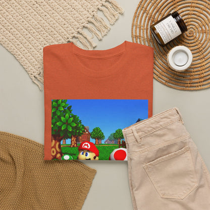 Mario And Toad Chillin' With Shrooms