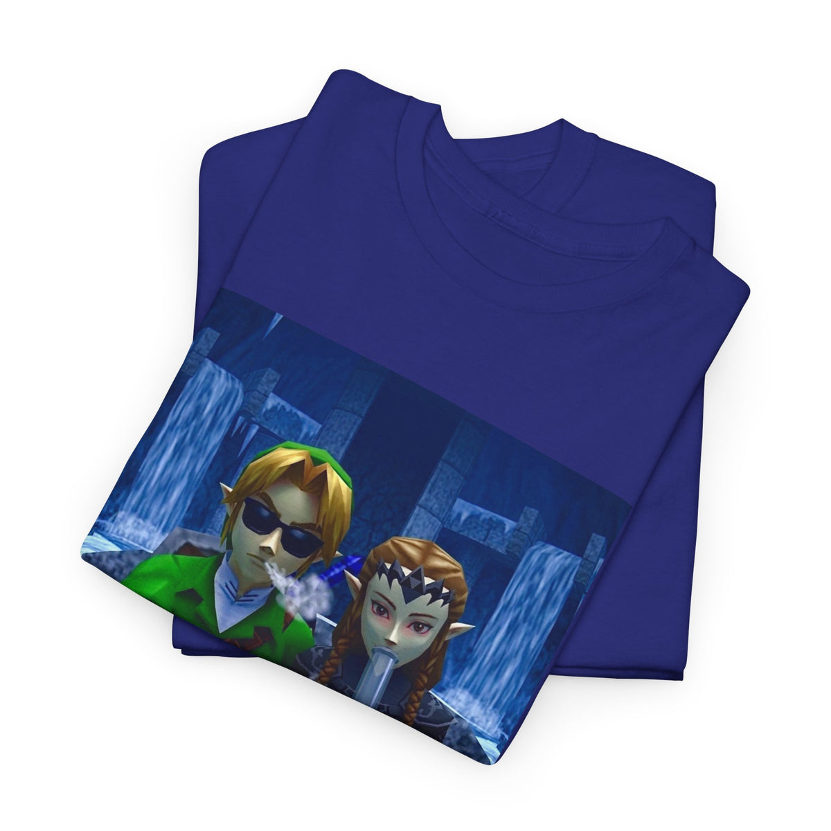 Hylian Heroes Chilling in the Ice Cavern