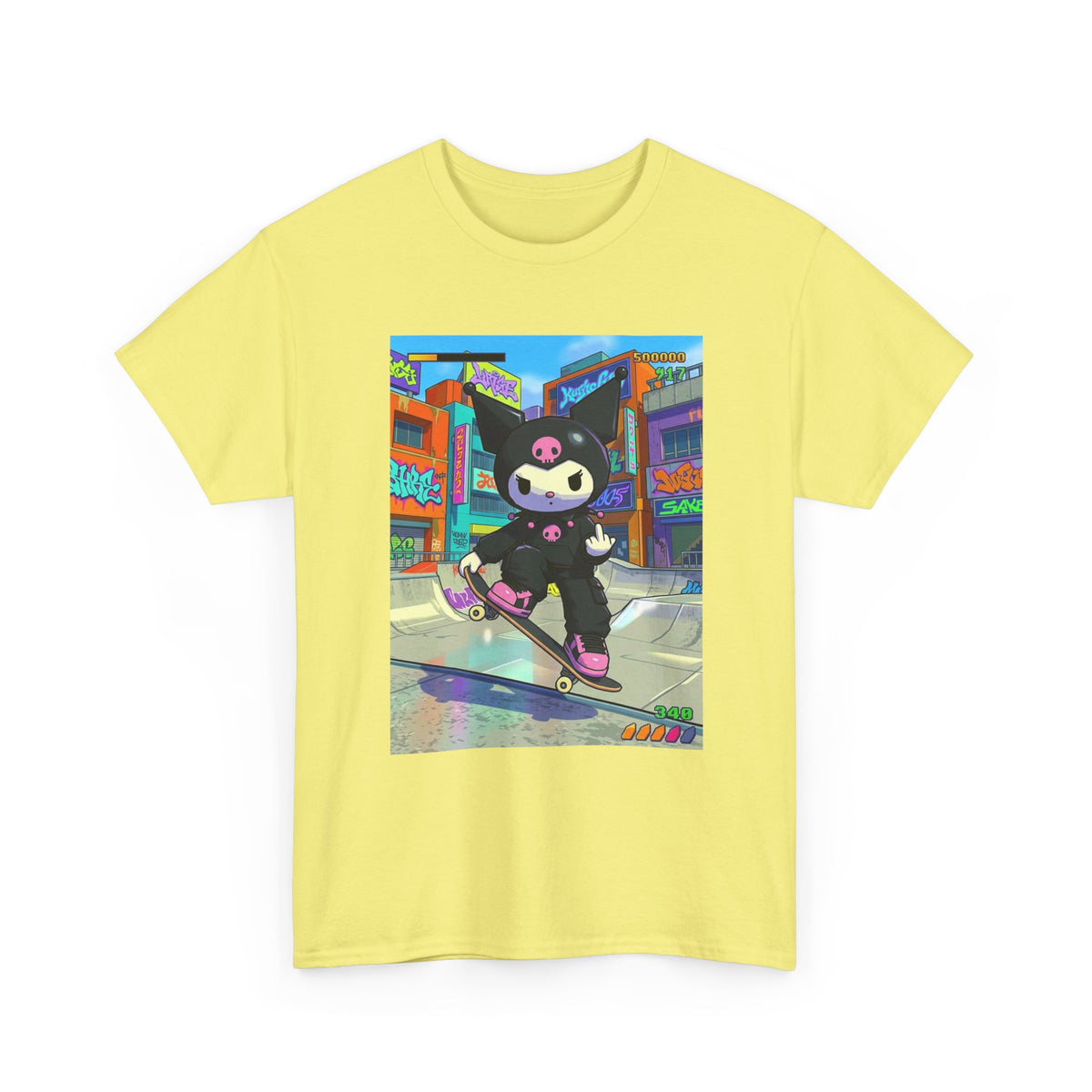 Skater Kuromi Flips Off The Streets