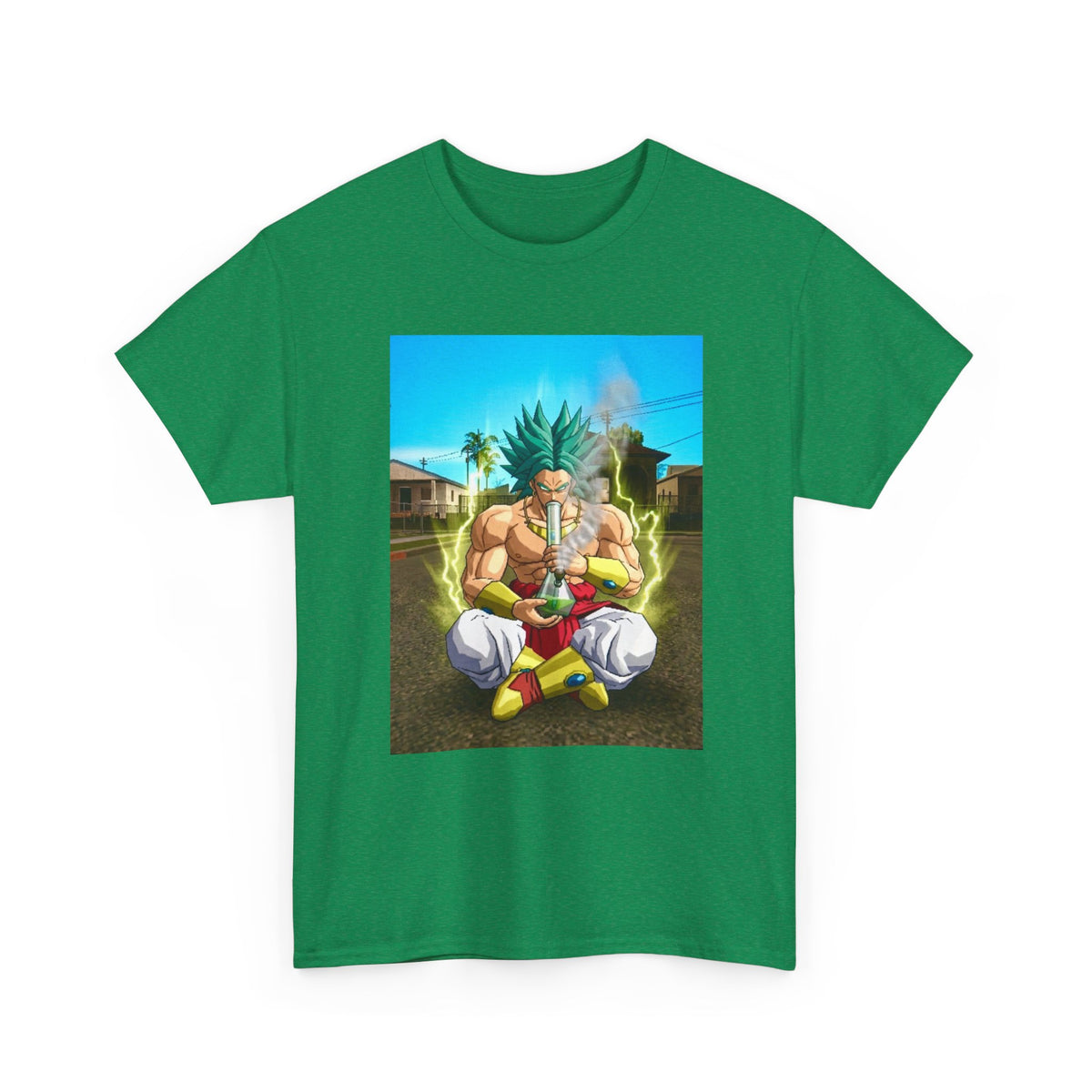 Legendary Saiyan Taking A Bong Rip Tee