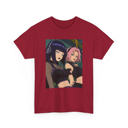 Goth Hinata and Sakura Anime Duo