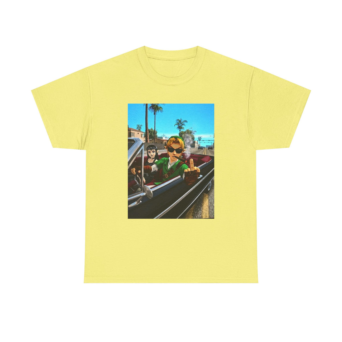 Gamer Legend Cruisin' And Flippin' The Bird Tee