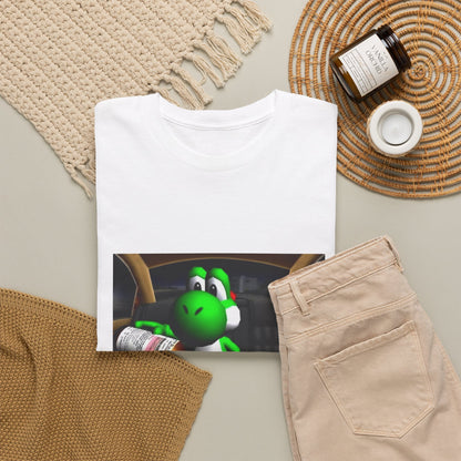 Yoshi Pouring Up Lean In A Car