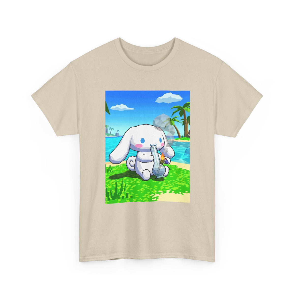 Cinnamoroll Chilling With Bong On Island