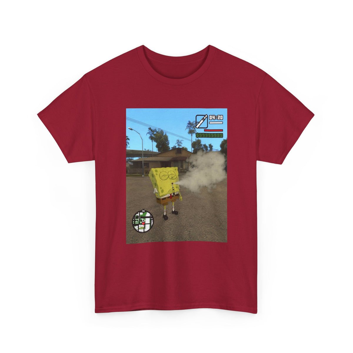 Spongebob 4:20 Grand Theft Auto Street Scene