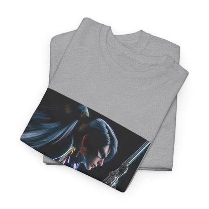 Chrome Huntress With Illuminated Weapon Tee