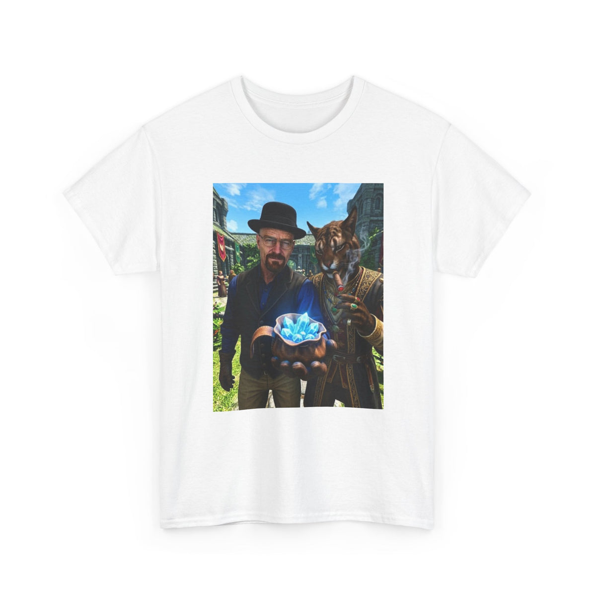 Walter White And Khajiit With Blue Crystals (Design 4)