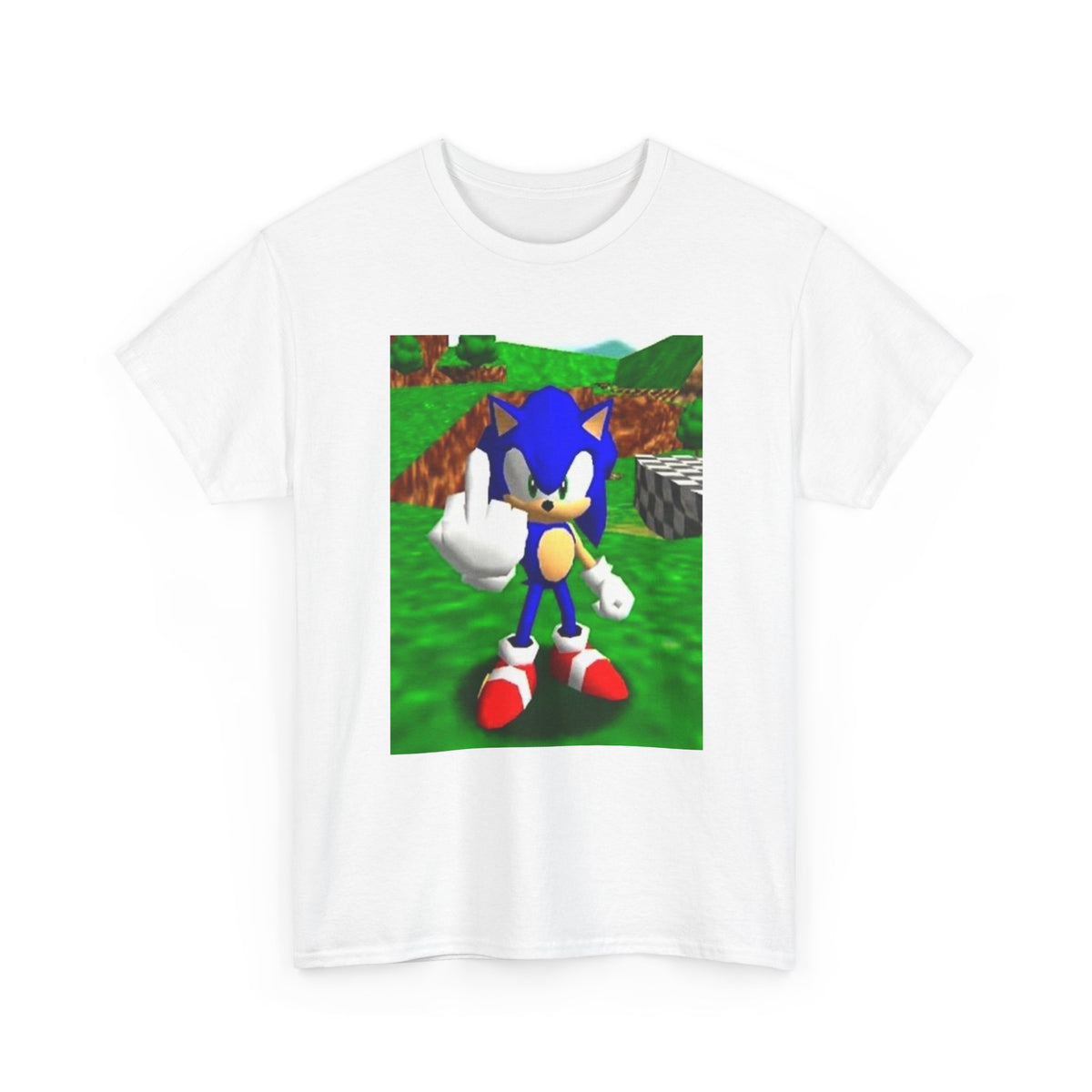 Sonic Gives The Finger Tee