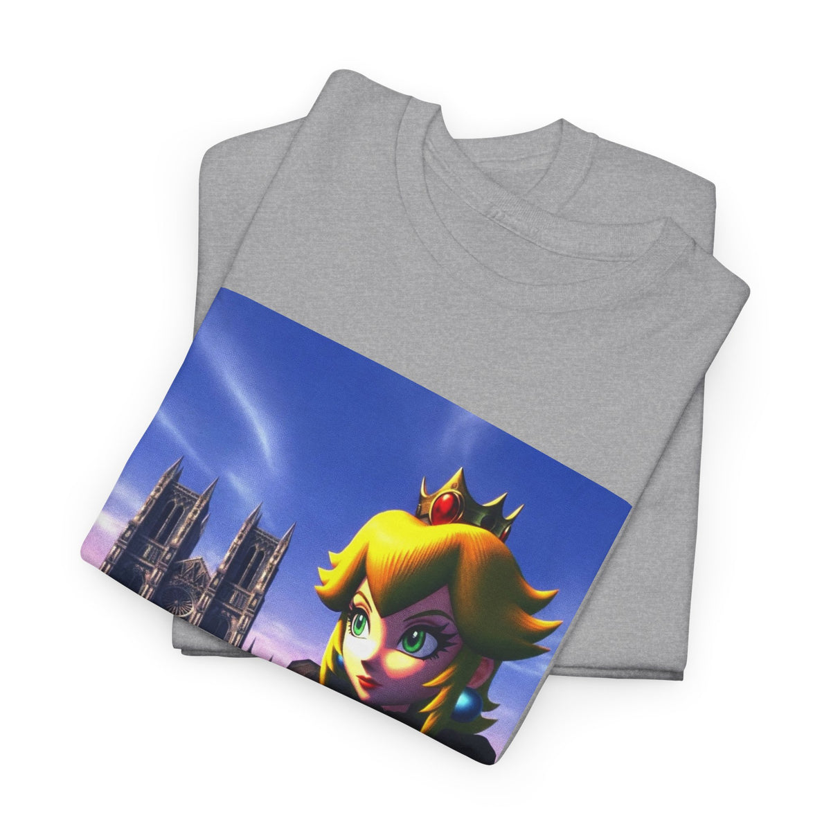 Gothic Princess Peach In Grassy Meadow