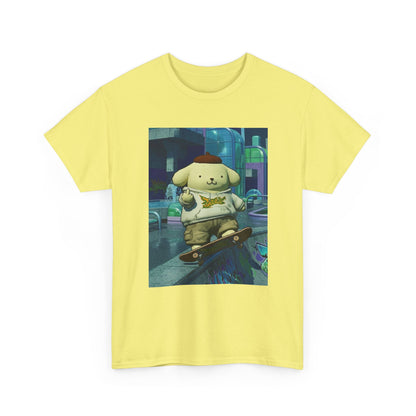 Pompompurin Skates and Flips The Bird