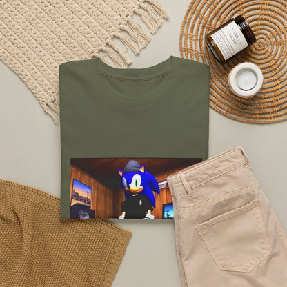 Gamer Sonic Dressed To Chill
