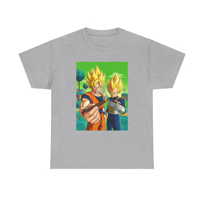 Goku And Vegeta Sharing A Smoke