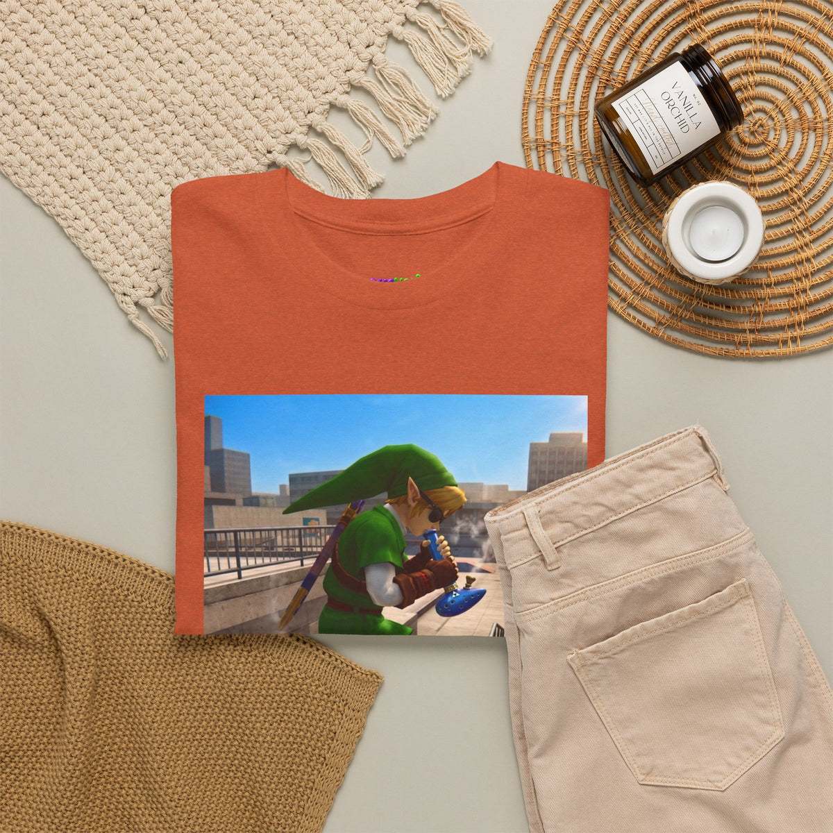 Mystic Green Vibe Graphic Tee