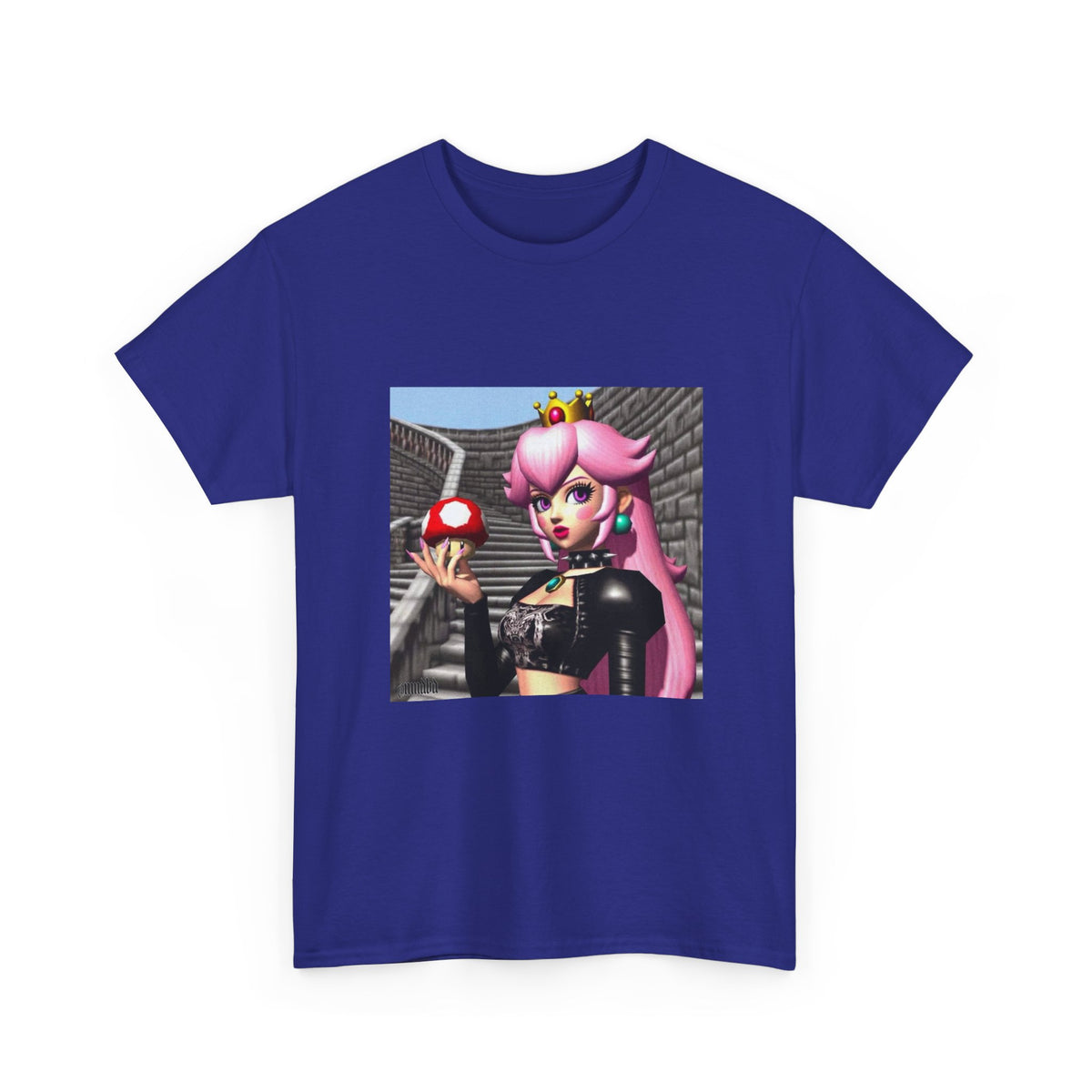 Gothic Princess Peach With Mushroom Tee