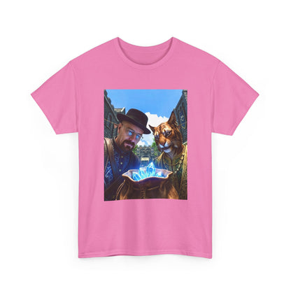 Walter White And Khajiit With Blue Crystals