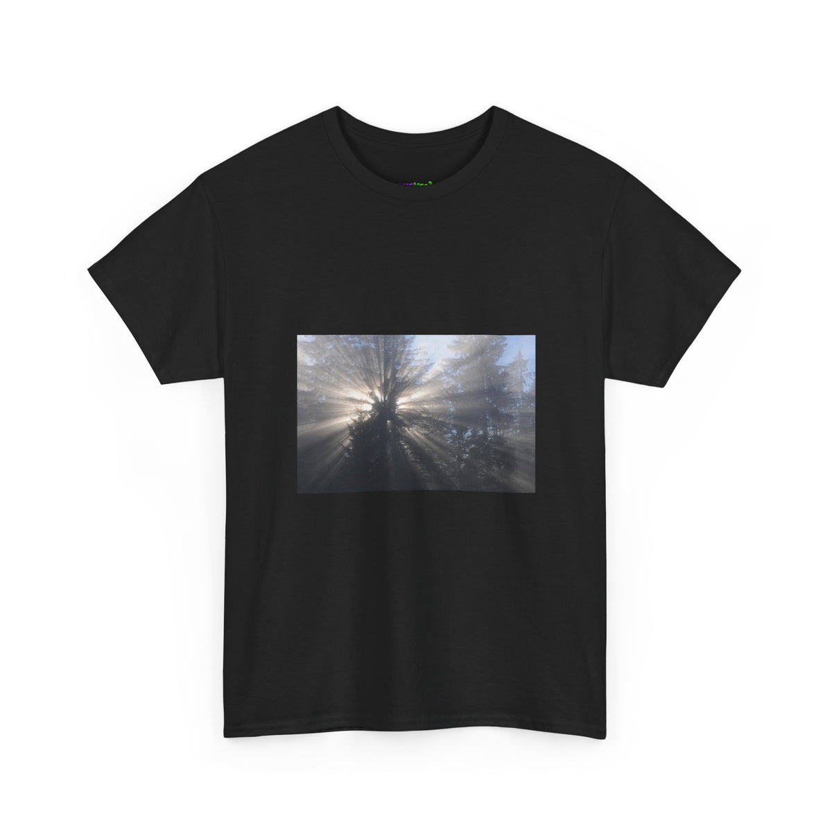 Neon Leaf Dream Graphic Tee
