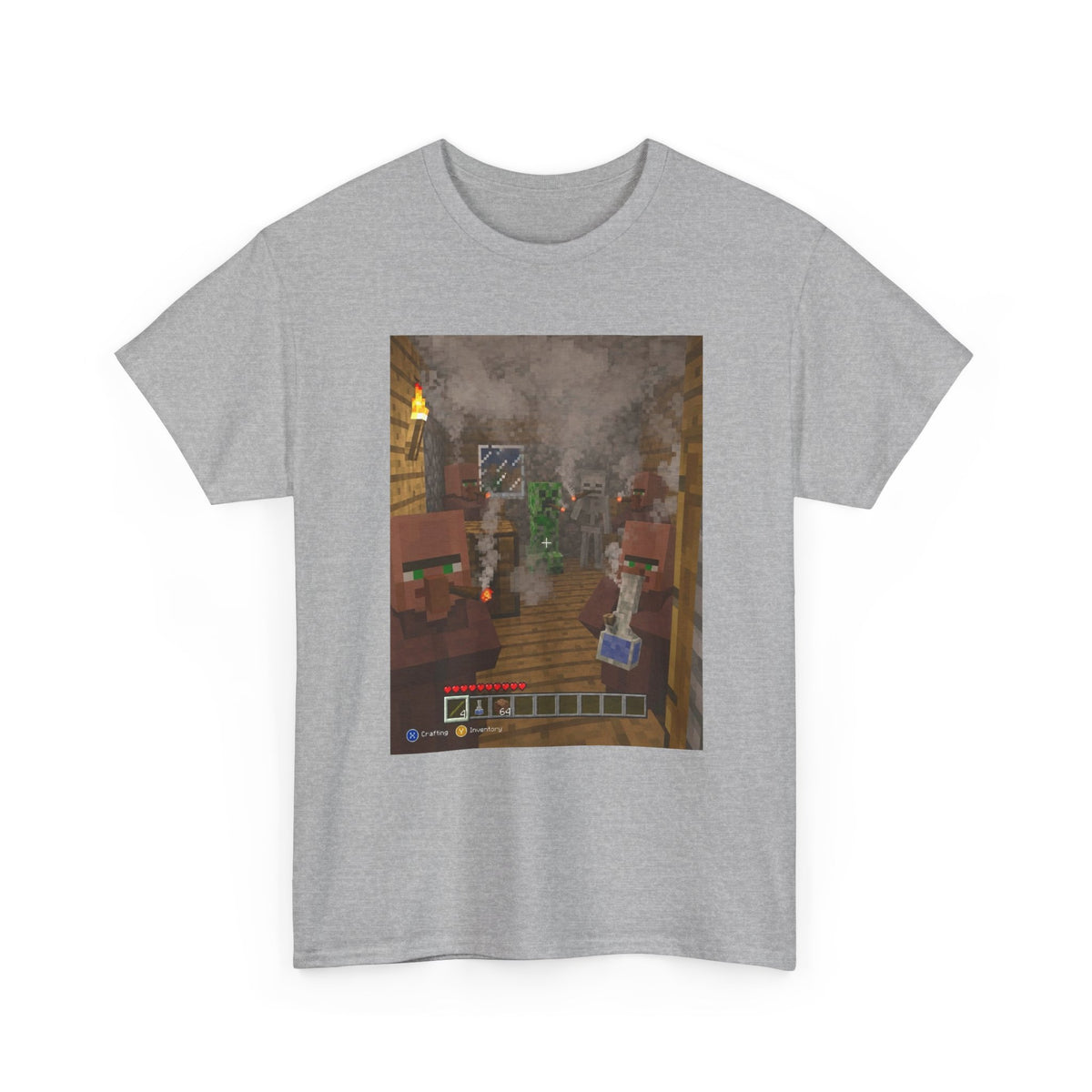 Minecraft Characters Hotboxing The House