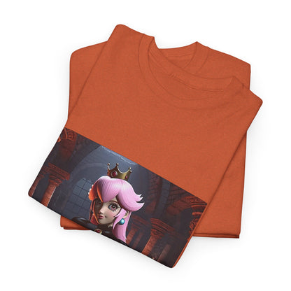Gothic Peach Amidst Molten Lava