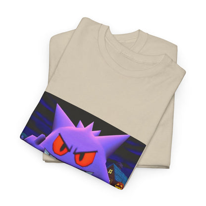 Gengar Flipping The Bird Halloween Tee