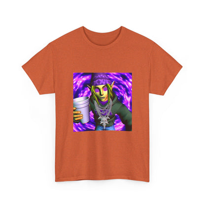 Dripped-Out Elf With Lean Cup