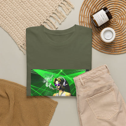 DJ Link Smoking At The Rave Tee