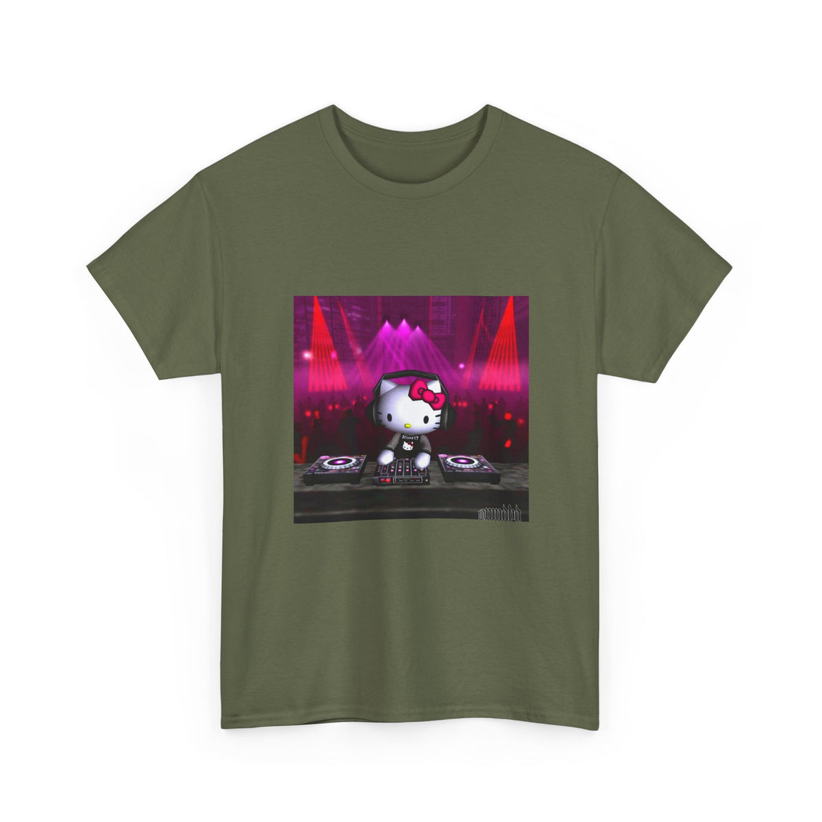 Hello Kitty DJing At The Rave